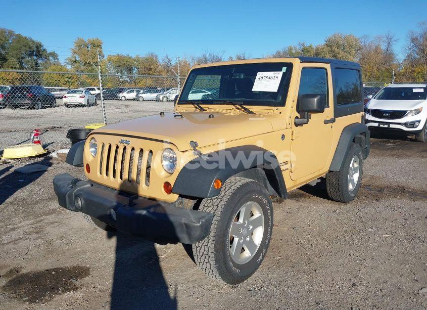 Photo 2 of 2013 Jeep Wrangler SPORT (VIN 1C4AJWAG0DL702470)