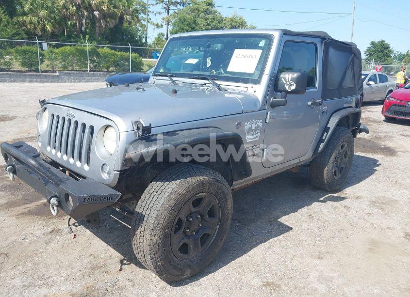 Photo 2 of 2014 Jeep Wrangler SPORT (VIN 1C4AJWAG0EL126459)