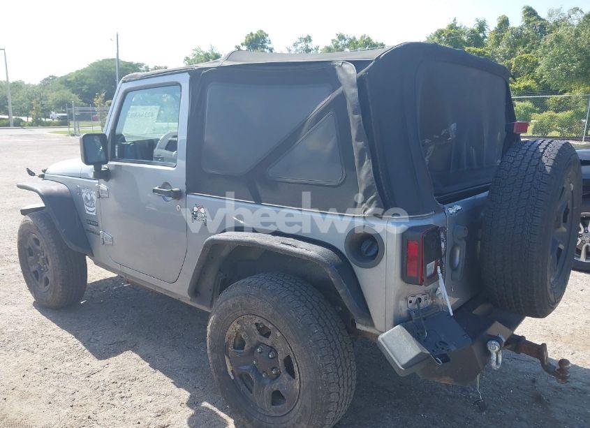 Photo 3 of 2014 Jeep Wrangler SPORT (VIN 1C4AJWAG0EL126459)