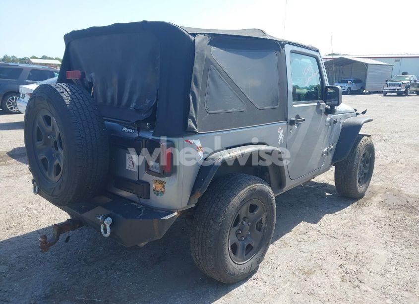 Photo 4 of 2014 Jeep Wrangler SPORT (VIN 1C4AJWAG0EL126459)