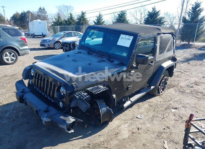Photo 2 of 2014 Jeep Wrangler WILLYS WHEELER (VIN 1C4AJWAG0EL292707)