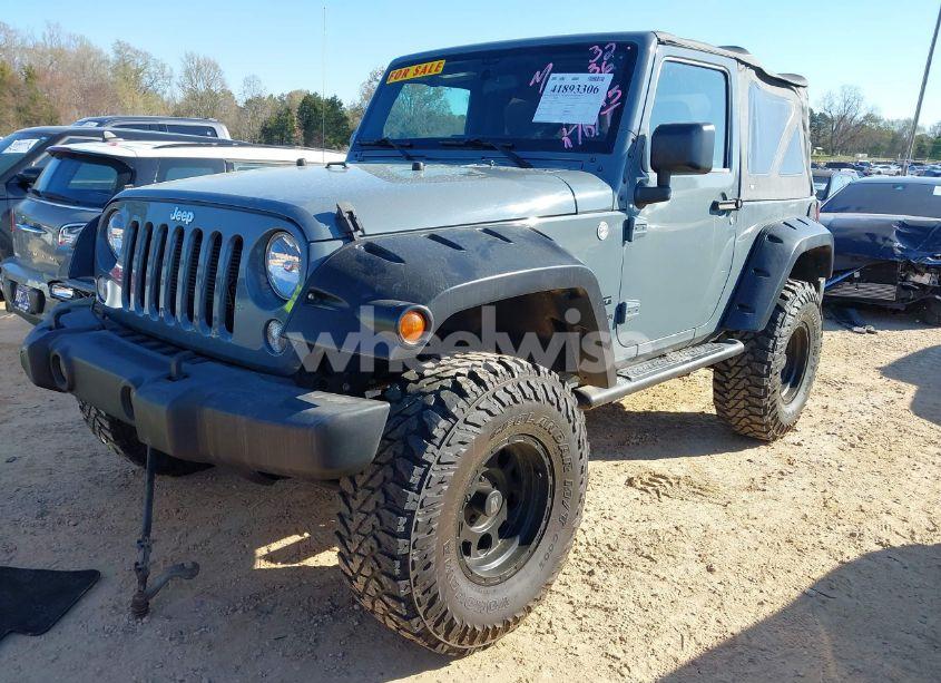 Photo 2 of 2015 Jeep Wrangler SPORT (VIN 1C4AJWAG0FL591213)