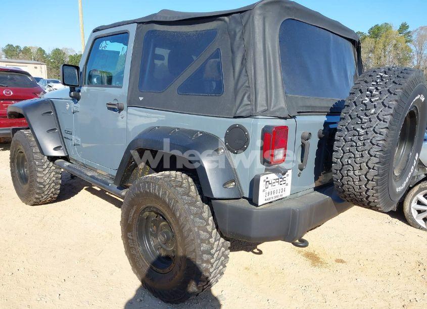 Photo 3 of 2015 Jeep Wrangler SPORT (VIN 1C4AJWAG0FL591213)