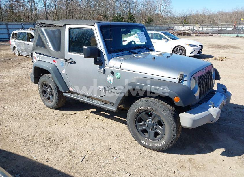 2015 Jeep Wrangler SPORT (VIN 1C4AJWAG0FL614232) main photo