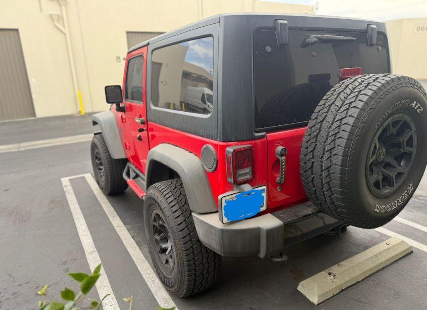 Photo 3 of 2015 Jeep Wrangler WILLYS WHEELER (VIN 1C4AJWAG0FL750098)