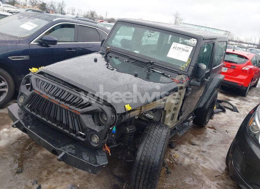 Photo 2 of 2016 Jeep Wrangler SPORT (VIN 1C4AJWAG0GL147847)