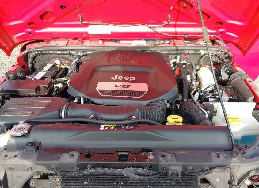 Photo 10 of 2017 Jeep Wrangler SPORT 4X4 (VIN 1C4AJWAG0HL571725)