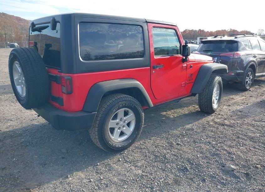 Photo 4 of 2017 Jeep Wrangler SPORT 4X4 (VIN 1C4AJWAG0HL571725)