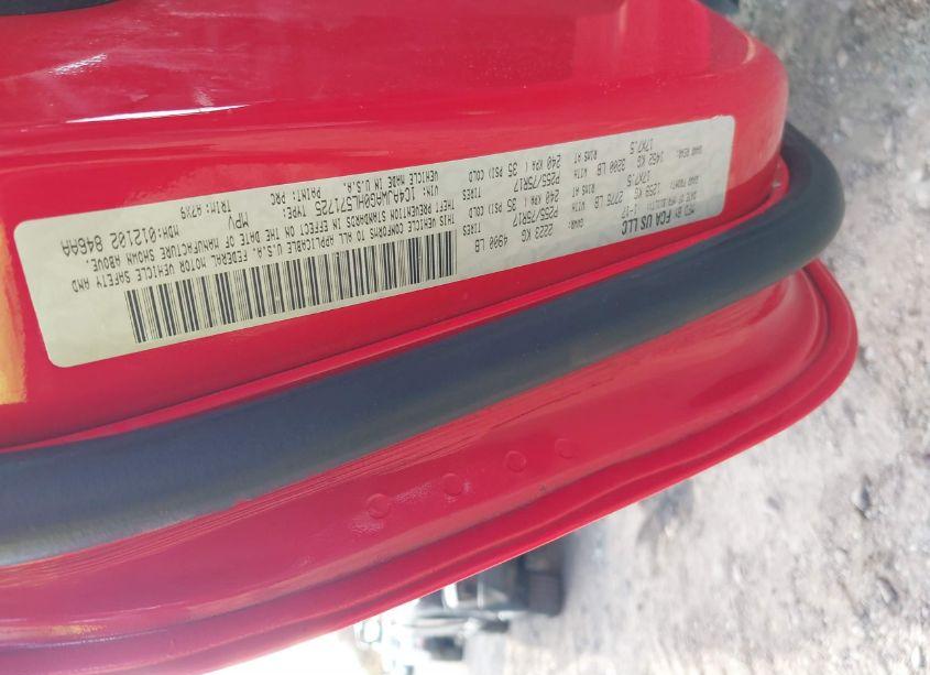 Photo 9 of 2017 Jeep Wrangler SPORT 4X4 (VIN 1C4AJWAG0HL571725)