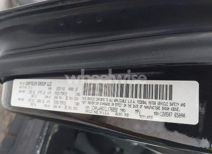 Photo 9 of 2012 Jeep Wrangler SPORT (VIN 1C4AJWAG1CL176252)