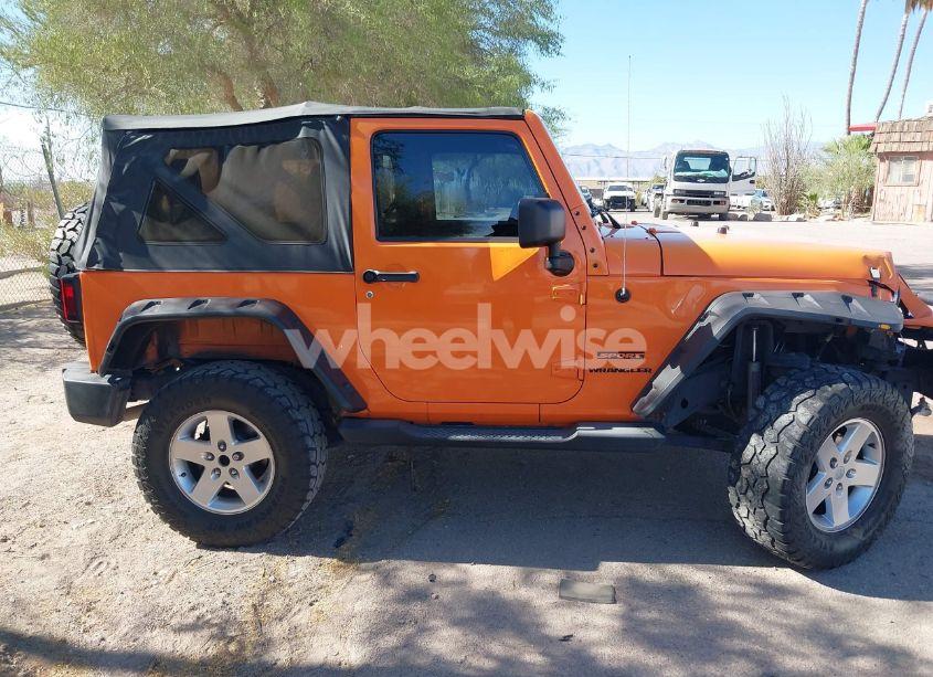 Photo 13 of 2012 Jeep Wrangler SPORT (VIN 1C4AJWAG1CL178406)