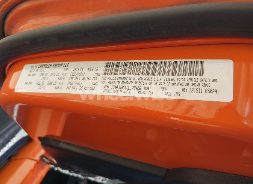 Photo 9 of 2012 Jeep Wrangler SPORT (VIN 1C4AJWAG1CL178406)