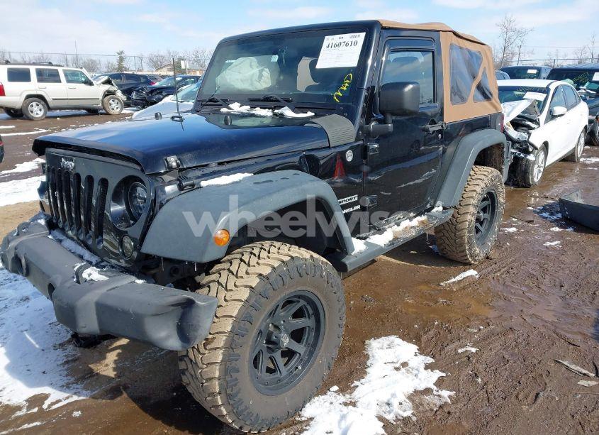 Photo 2 of 2012 Jeep Wrangler SPORT (VIN 1C4AJWAG1CL244646)