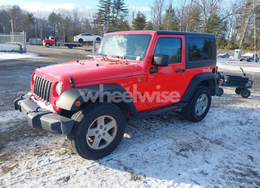 Photo 2 of 2013 Jeep Wrangler SPORT (VIN 1C4AJWAG1DL553518)