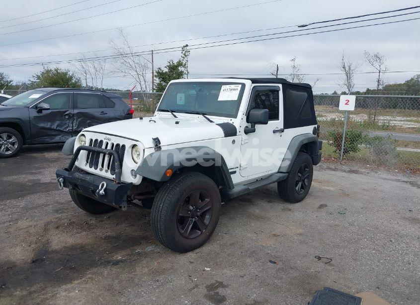 Photo 2 of 2014 Jeep Wrangler SPORT (VIN 1C4AJWAG1EL226845)