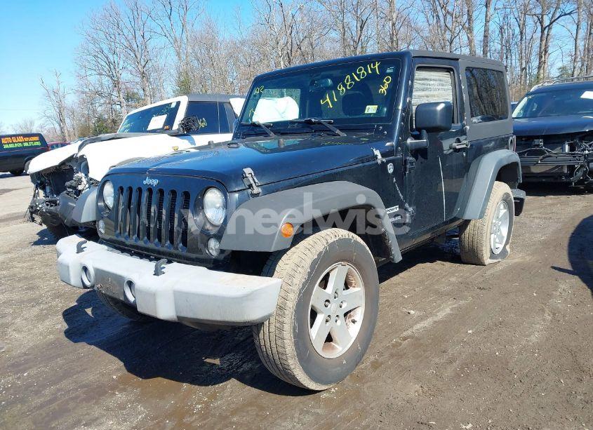 Photo 2 of 2014 Jeep Wrangler SPORT (VIN 1C4AJWAG1EL314651)