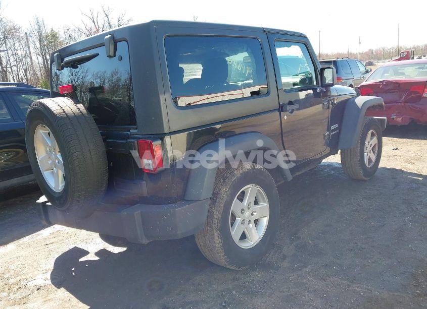 Photo 4 of 2014 Jeep Wrangler SPORT (VIN 1C4AJWAG1EL314651)