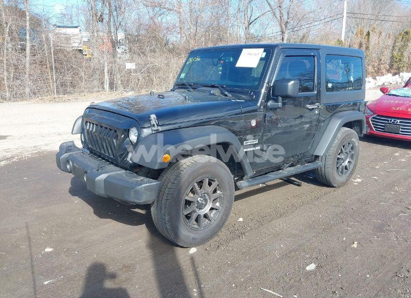 Photo 2 of 2015 Jeep Wrangler SPORT (VIN 1C4AJWAG1FL564988)