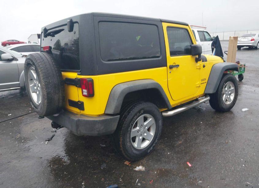 Photo 4 of 2015 Jeep Wrangler SPORT (VIN 1C4AJWAG1FL660037)