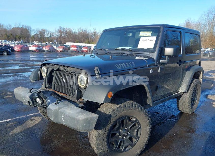 Photo 2 of 2016 Jeep Wrangler WILLYS WHEELER (VIN 1C4AJWAG1GL334448)