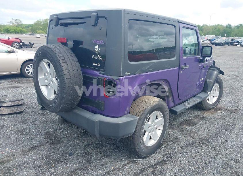 Photo 4 of 2017 Jeep Wrangler SPORT 4X4 (VIN 1C4AJWAG1HL633794)