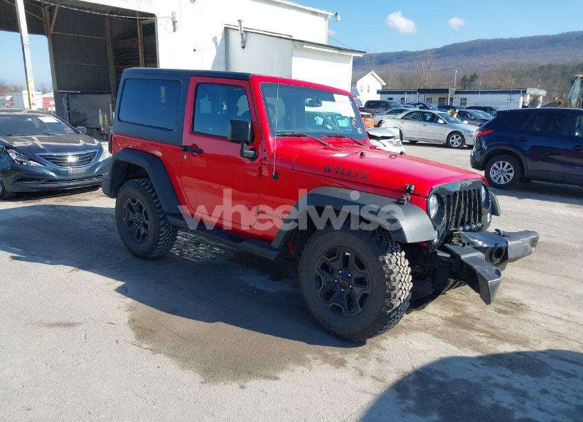 2018 Jeep Wrangler JK WILLY WHEELER W 4X4 (VIN 1C4AJWAG1JL891450) main photo