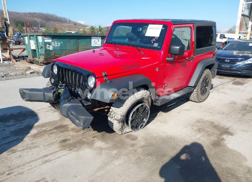 Photo 2 of 2018 Jeep Wrangler JK WILLY WHEELER W 4X4 (VIN 1C4AJWAG1JL891450)