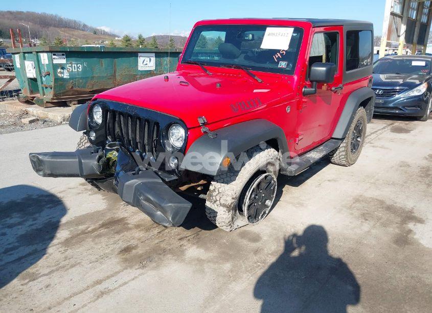 Photo 6 of 2018 Jeep Wrangler JK WILLY WHEELER W 4X4 (VIN 1C4AJWAG1JL891450)