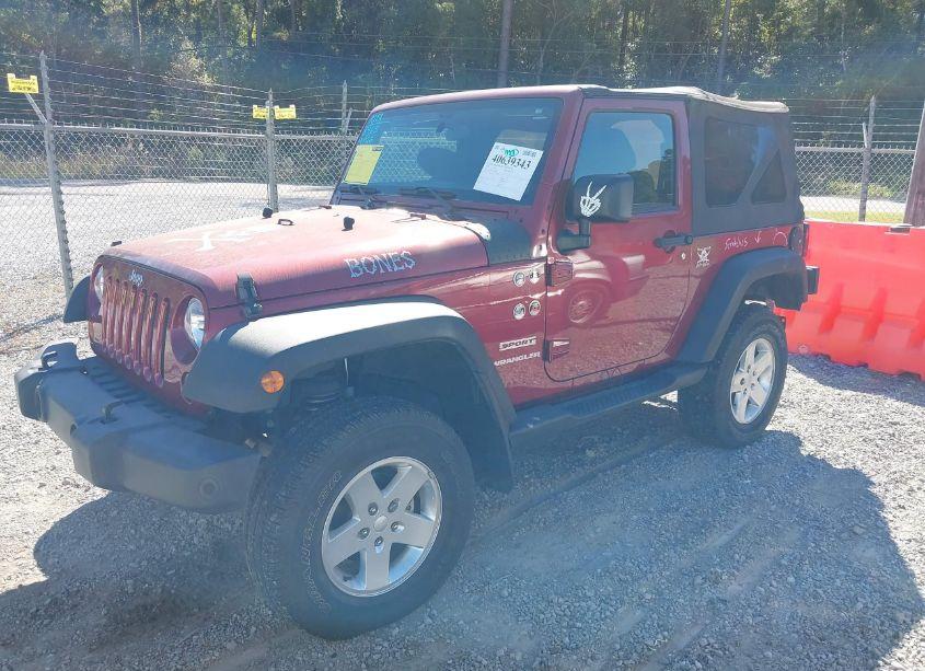 Photo 2 of 2012 Jeep Wrangler SPORT (VIN 1C4AJWAG2CL129926)