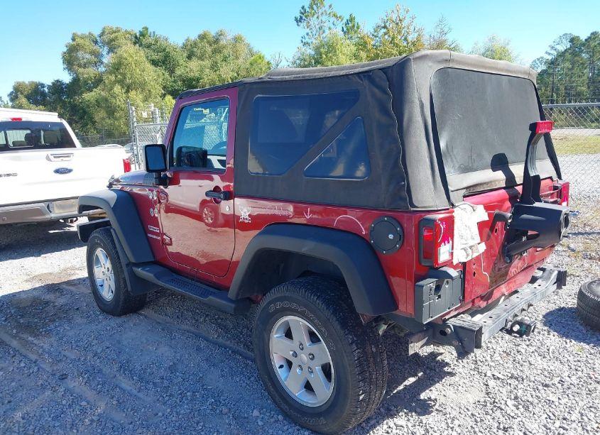 Photo 3 of 2012 Jeep Wrangler SPORT (VIN 1C4AJWAG2CL129926)