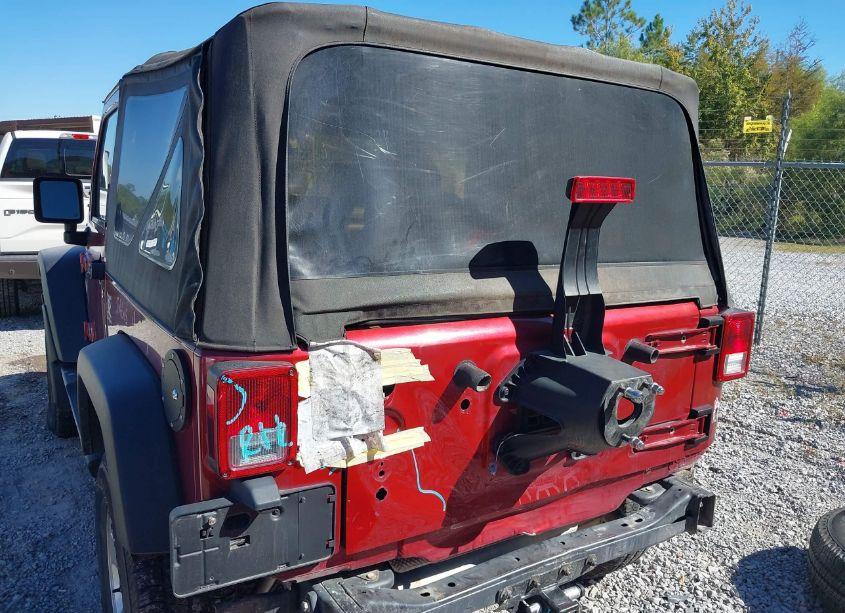 Photo 6 of 2012 Jeep Wrangler SPORT (VIN 1C4AJWAG2CL129926)