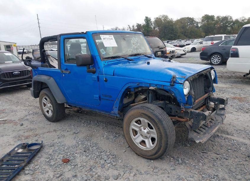 2015 Jeep Wrangler SPORT (VIN 1C4AJWAG2FL688400) main photo