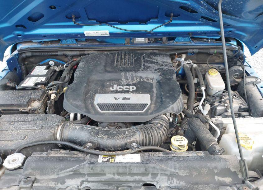 Photo 10 of 2015 Jeep Wrangler SPORT (VIN 1C4AJWAG2FL688400)