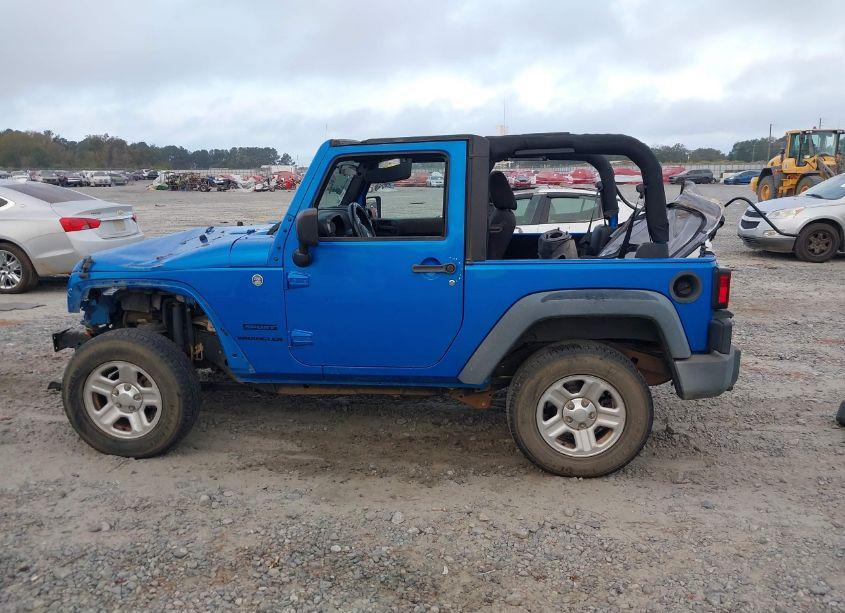 Photo 14 of 2015 Jeep Wrangler SPORT (VIN 1C4AJWAG2FL688400)