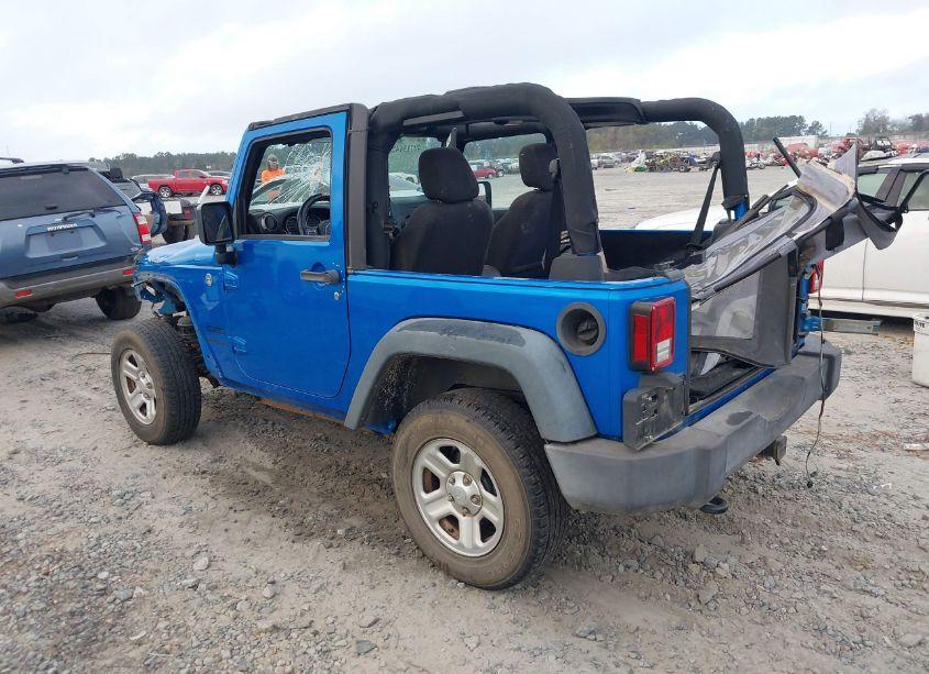 Photo 3 of 2015 Jeep Wrangler SPORT (VIN 1C4AJWAG2FL688400)
