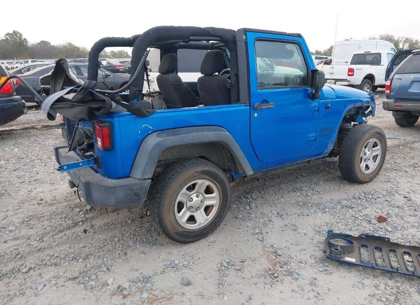 Photo 4 of 2015 Jeep Wrangler SPORT (VIN 1C4AJWAG2FL688400)