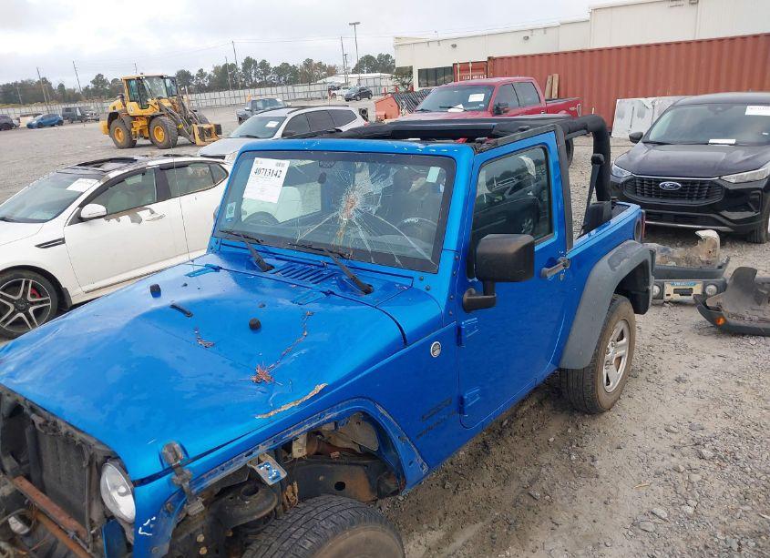 Photo 6 of 2015 Jeep Wrangler SPORT (VIN 1C4AJWAG2FL688400)