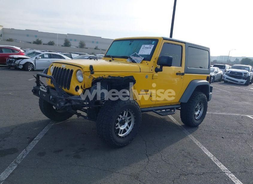 Photo 2 of 2015 Jeep Wrangler SPORT (VIN 1C4AJWAG2FL718270)