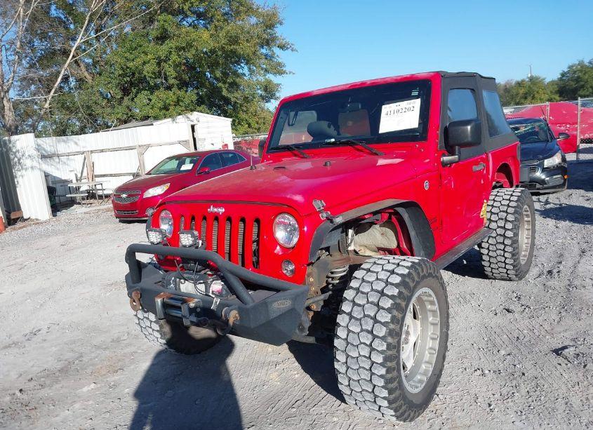 Photo 2 of 2017 Jeep Wrangler SPORT 4X4 (VIN 1C4AJWAG2HL670725)