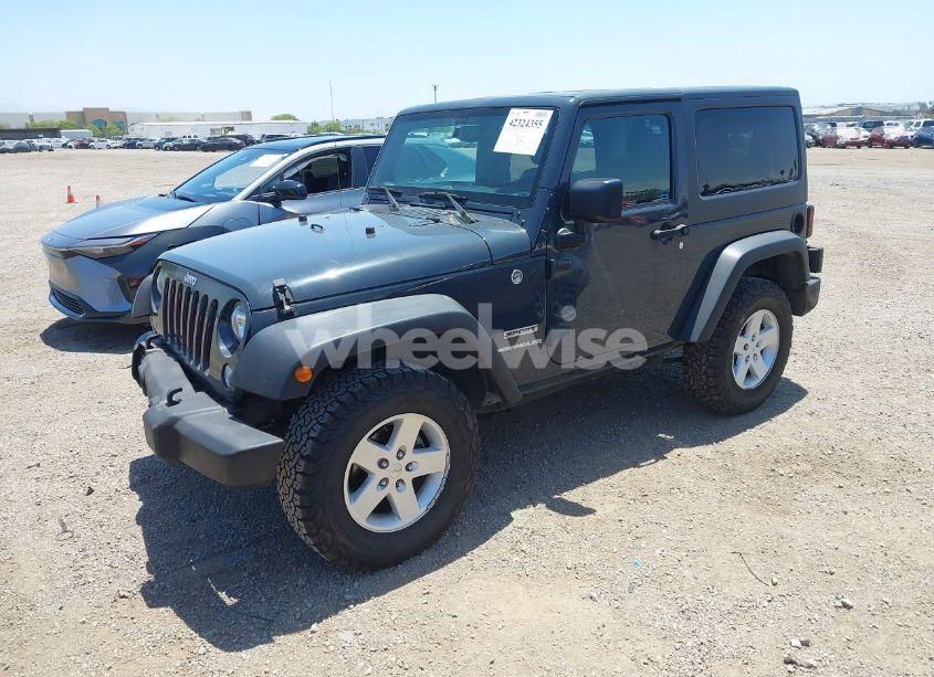 Photo 2 of 2017 Jeep Wrangler SPORT 4X4 (VIN 1C4AJWAG2HL756021)