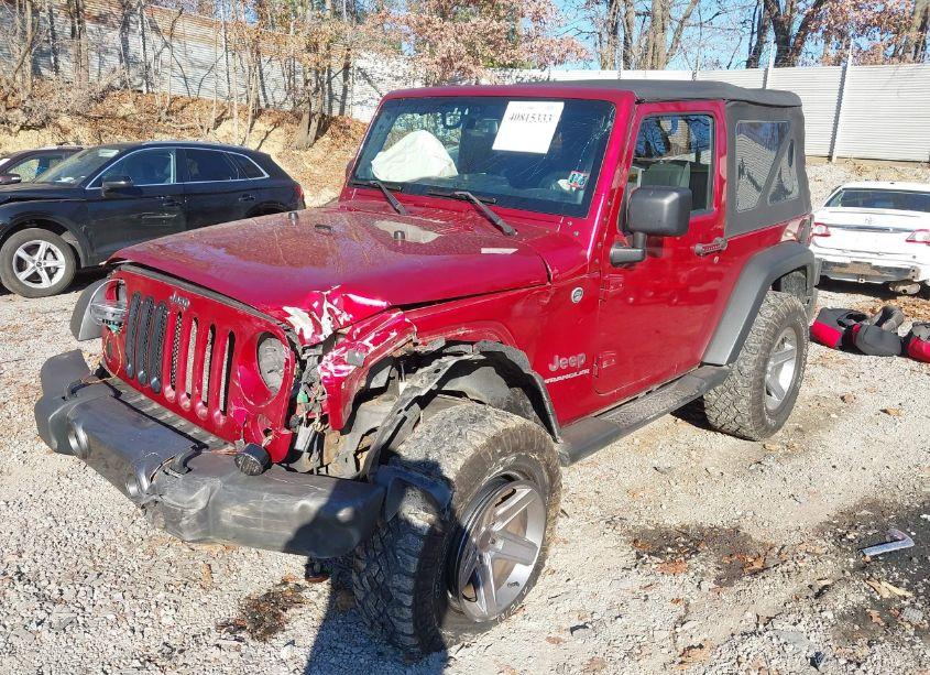 Photo 2 of 2012 Jeep Wrangler SPORT (VIN 1C4AJWAG3CL131412)