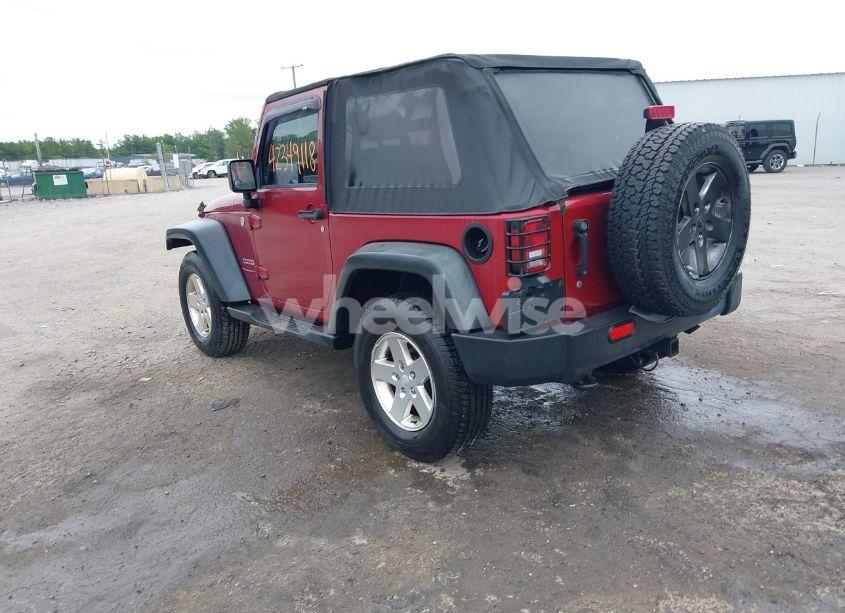 Photo 3 of 2012 Jeep Wrangler SPORT (VIN 1C4AJWAG3CL197295)