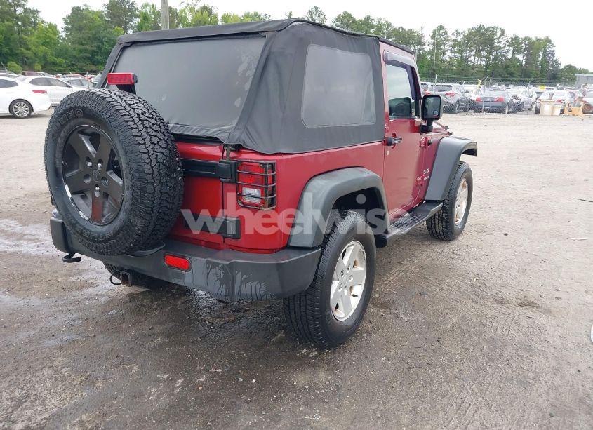 Photo 4 of 2012 Jeep Wrangler SPORT (VIN 1C4AJWAG3CL197295)