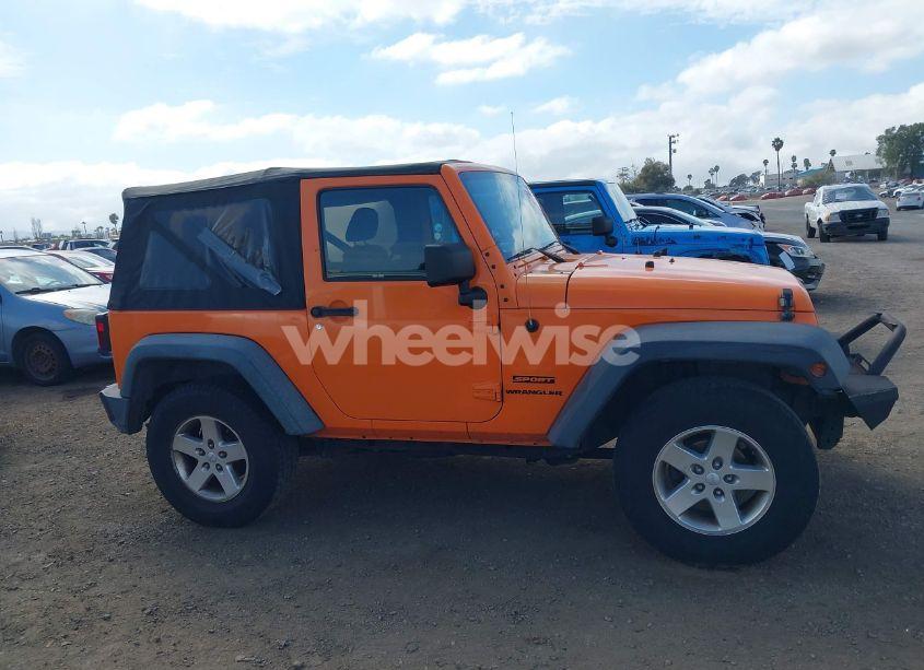 Photo 13 of 2012 Jeep Wrangler SPORT (VIN 1C4AJWAG3CL198270)