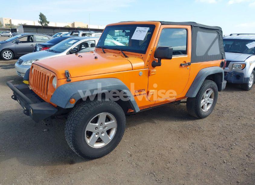 Photo 2 of 2012 Jeep Wrangler SPORT (VIN 1C4AJWAG3CL198270)