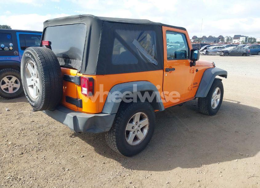 Photo 4 of 2012 Jeep Wrangler SPORT (VIN 1C4AJWAG3CL198270)