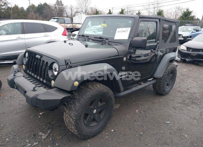 Photo 2 of 2012 Jeep Wrangler SPORT (VIN 1C4AJWAG3CL220414)