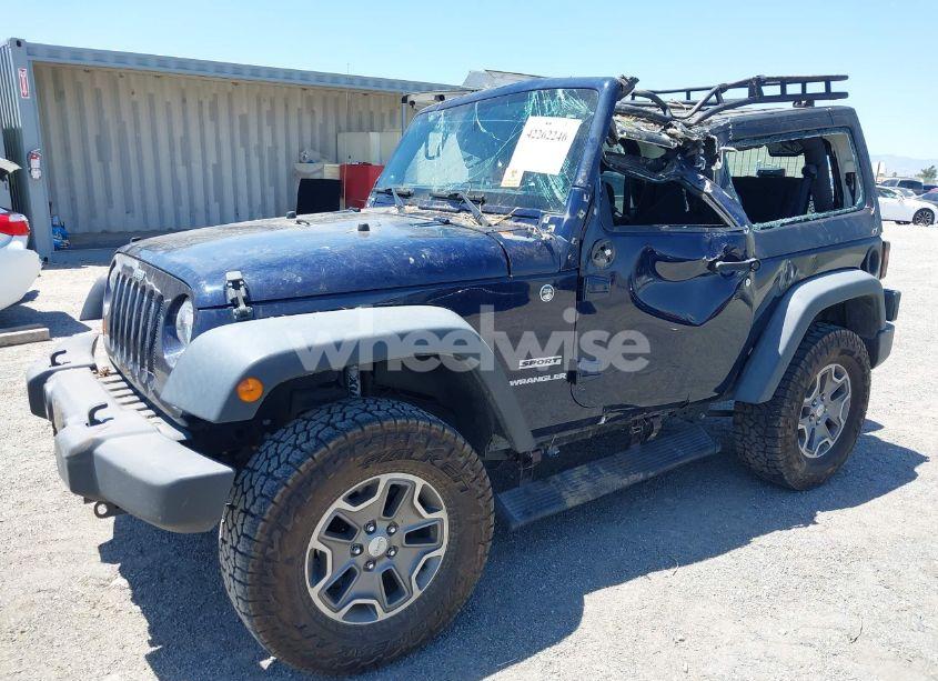Photo 2 of 2013 Jeep Wrangler SPORT (VIN 1C4AJWAG3DL627179)