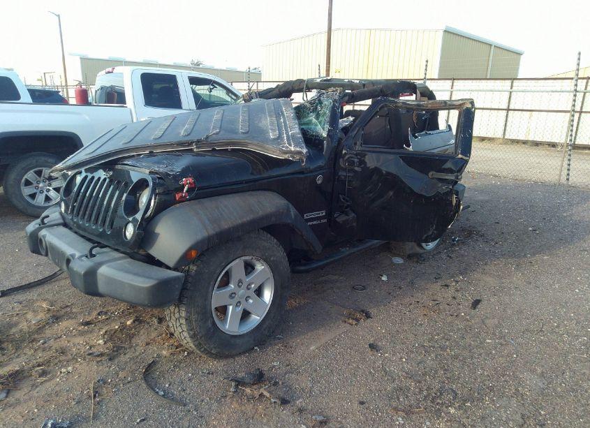 Photo 2 of 2014 Jeep Wrangler SPORT (VIN 1C4AJWAG3EL243257)