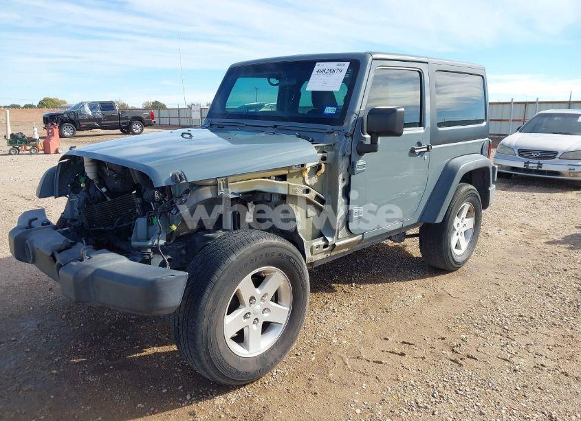 Photo 2 of 2015 Jeep Wrangler SPORT (VIN 1C4AJWAG3FL519874)